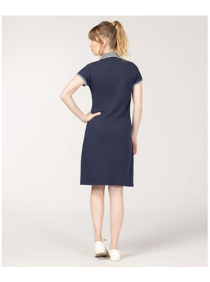 Robe manches courtes - Terre de Marins Bleu marine - Kiabi