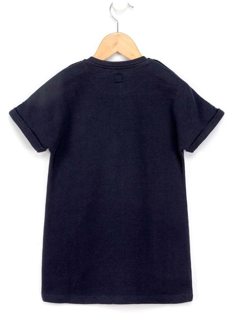 Robe manches courtes - terre de marins Bleu marine - Kiabi