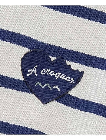 Robe manches courtes - Terre de Marins