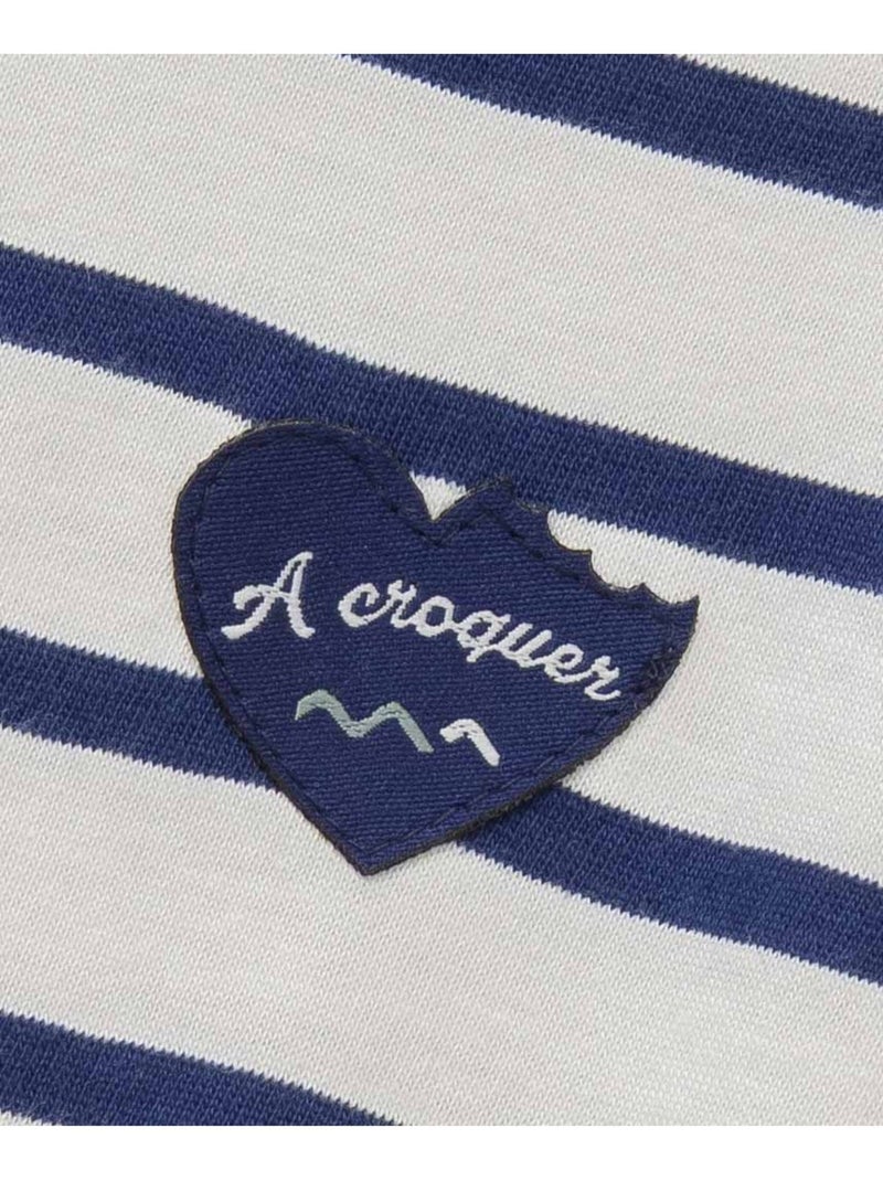 Robe manches courtes - Terre de Marins Bleu - Kiabi
