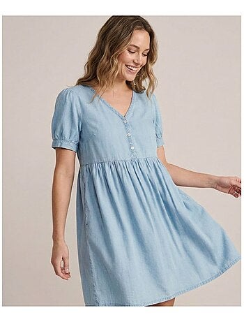 Robe manches courtes - Terre de Marins