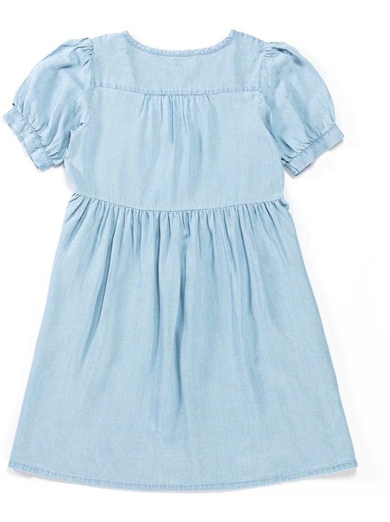Robe manches courtes - Terre de Marins Bleu - Kiabi