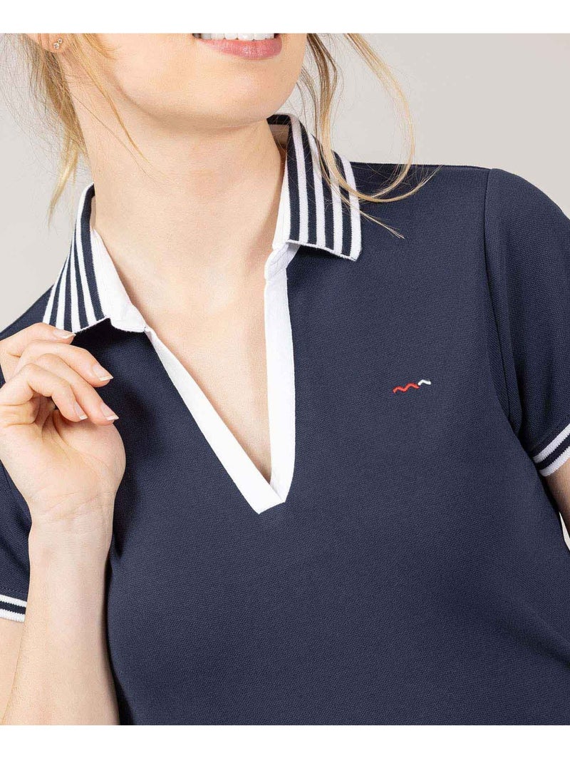Robe manches courtes - Terre de Marins Bleu - Kiabi