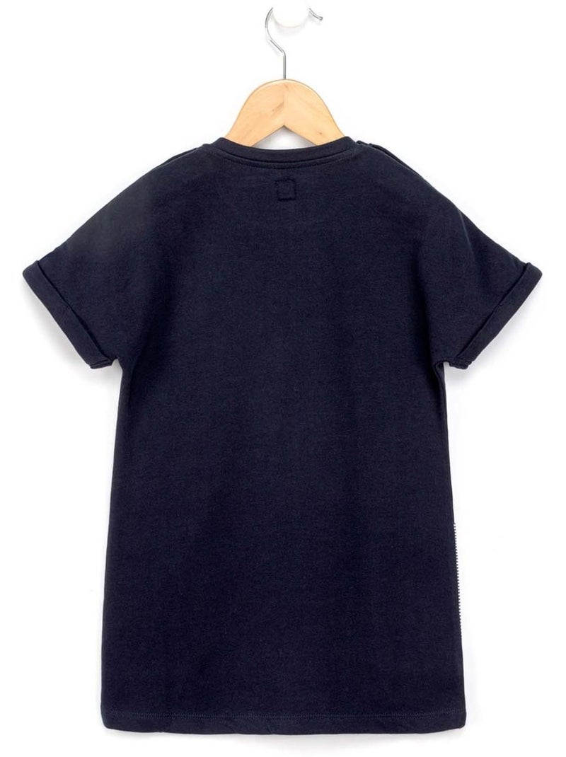 Robe manches courtes - Terre de Marins Bleu - Kiabi