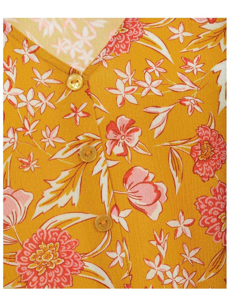 Robe manches courtes - Terre de Marins Jaune - Kiabi