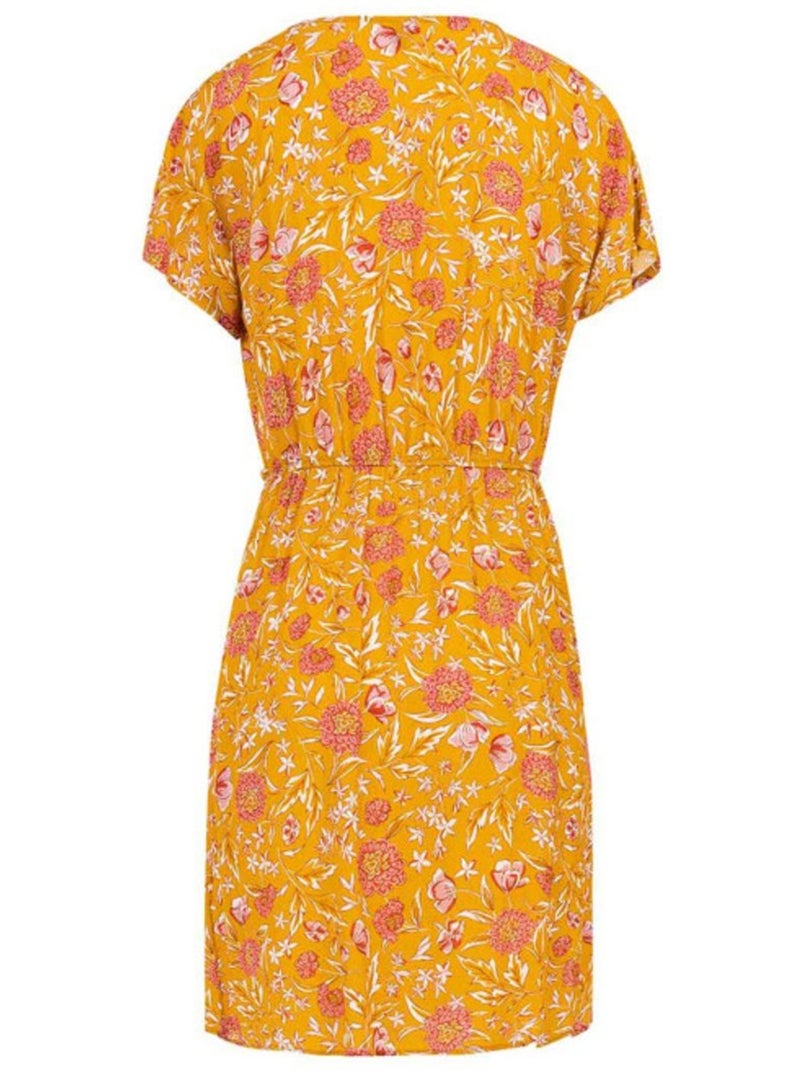 Robe manches courtes - Terre de Marins Jaune - Kiabi