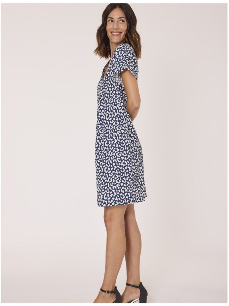 Robe manches courtes - Terre de Marins Multicolore - Kiabi
