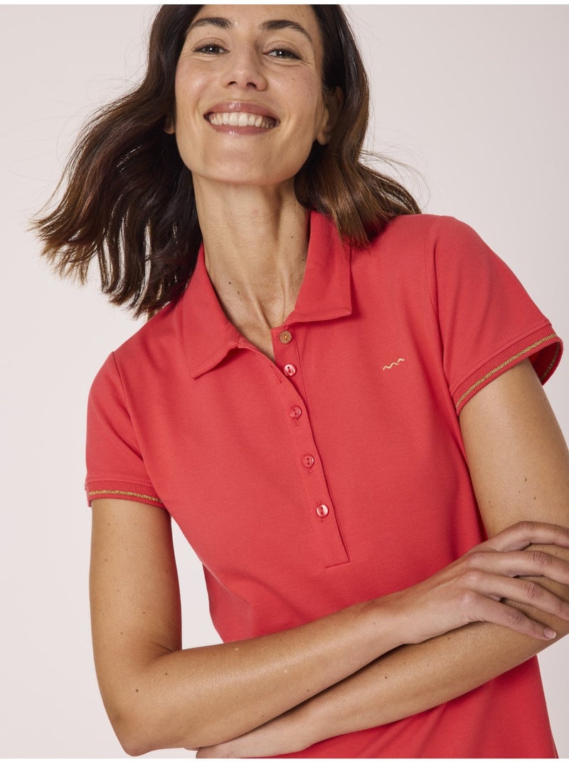 Robe manches courtes - Terre de Marins Rouge - Kiabi