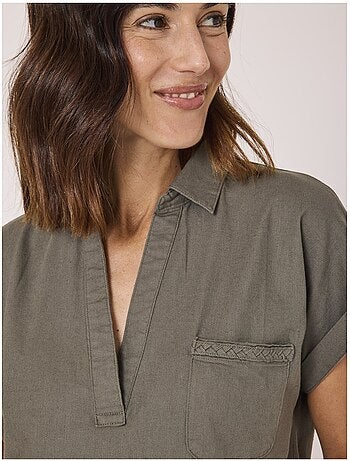 Robe manches courtes - Terre de Marins