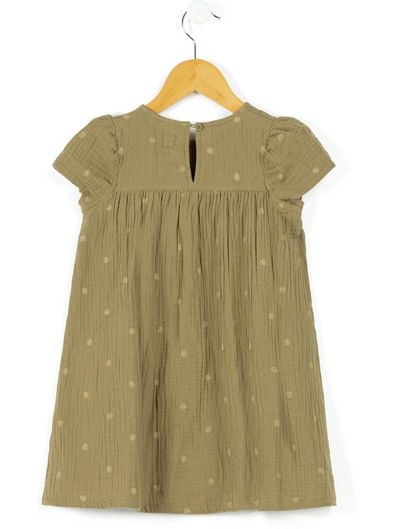 Robe manches courtes - Terre de Marins Vert - Kiabi