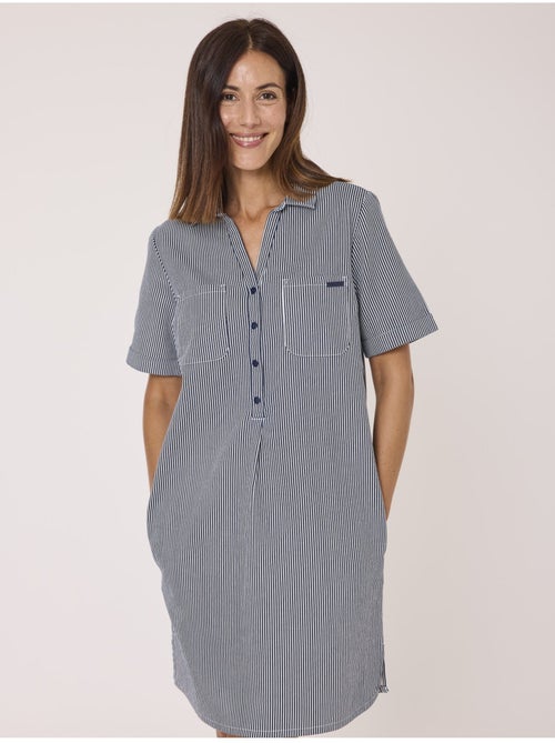 Robe manches courtes 100% coton - Terre de Marins - Kiabi