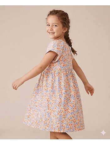 Robe manches courtes 100% coton - Terre de Marins