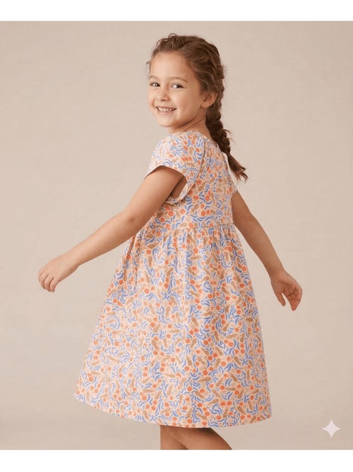Robe manches courtes 100% coton - Terre de Marins - Kiabi