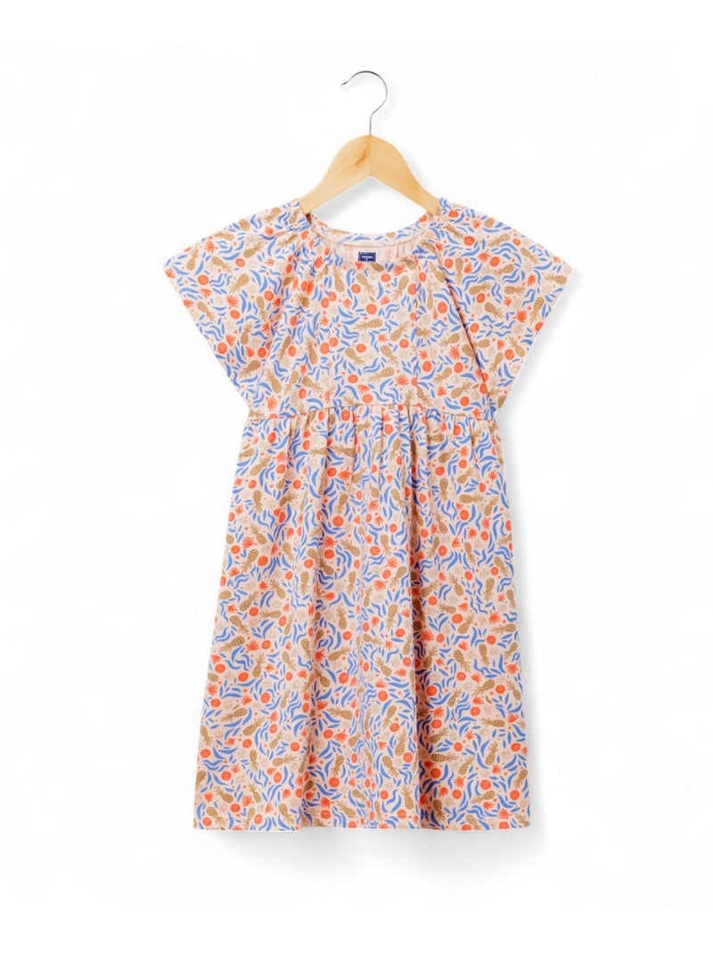 Robe manches courtes 100% coton - Terre de Marins Rose - Kiabi