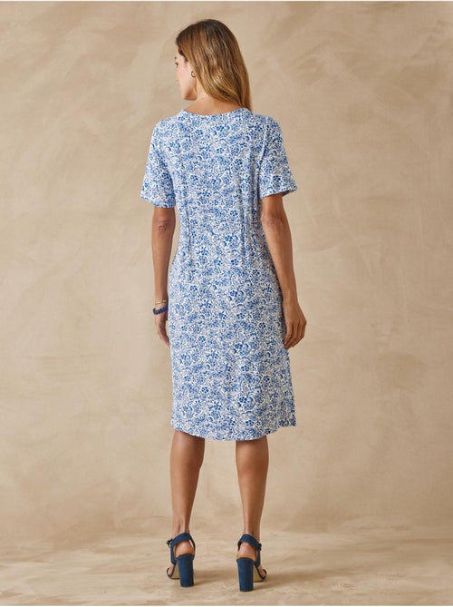 Robe manches courtes en maille - DAXON - Kiabi