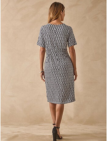 Robe manches courtes en maille - DAXON