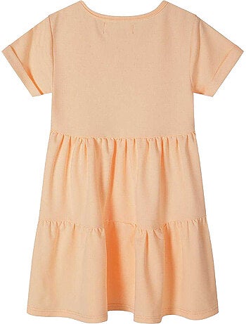 Robe manches courtes motif/style texte - minoti