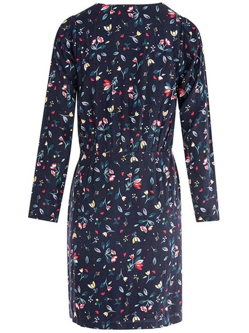 Robe manches longues - terre de marins Bleu foncé - Kiabi