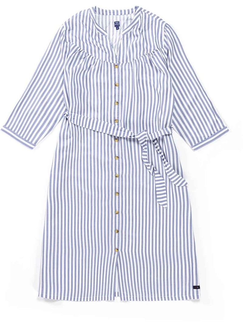 Robe manches longues - Terre de Marins Bleu - Kiabi