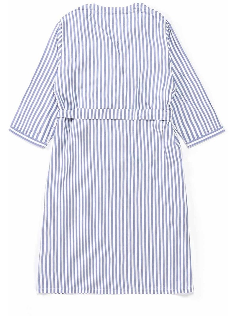 Robe manches longues - Terre de Marins Bleu - Kiabi