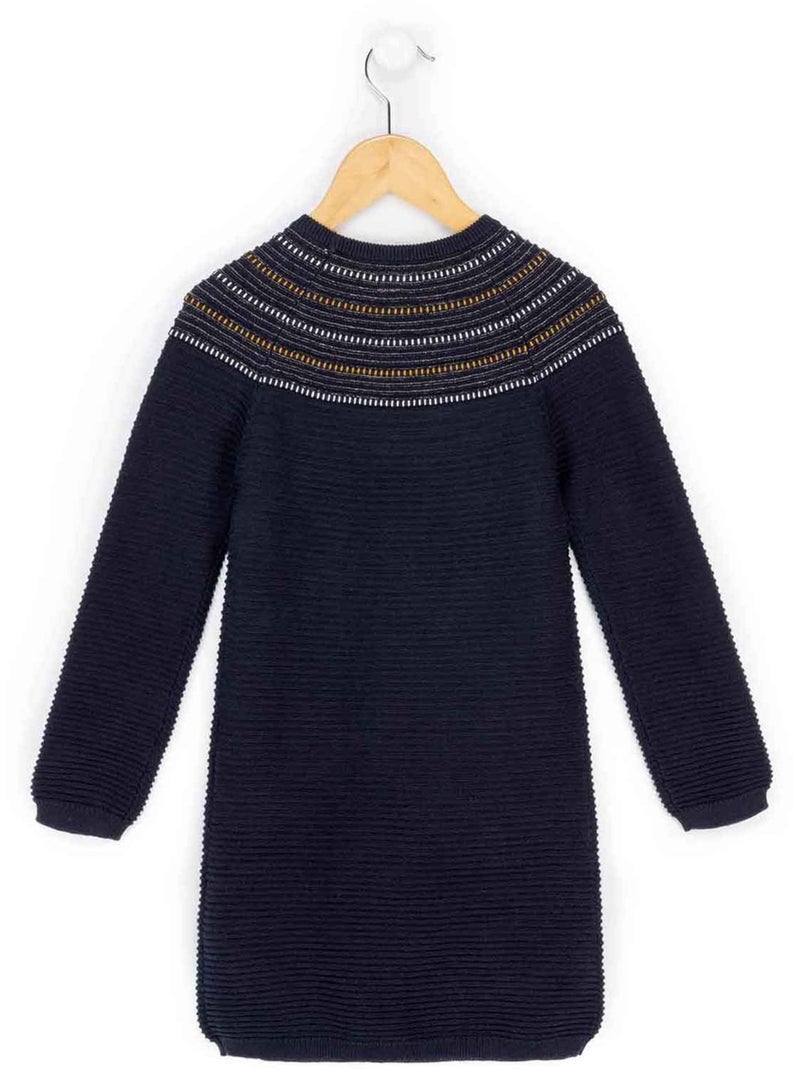 Robe manches longues - Terre de Marins Bleu - Kiabi