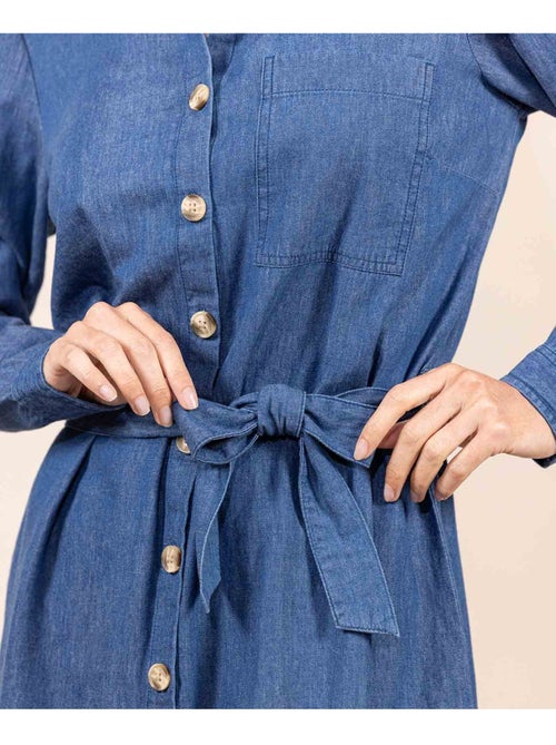 Robe manches longues - terre de marins - Kiabi Robe manches longues - terre de marins - Kiabi