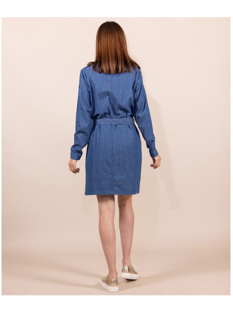 Robe manches longues - terre de marins Bleu jean - Kiabi