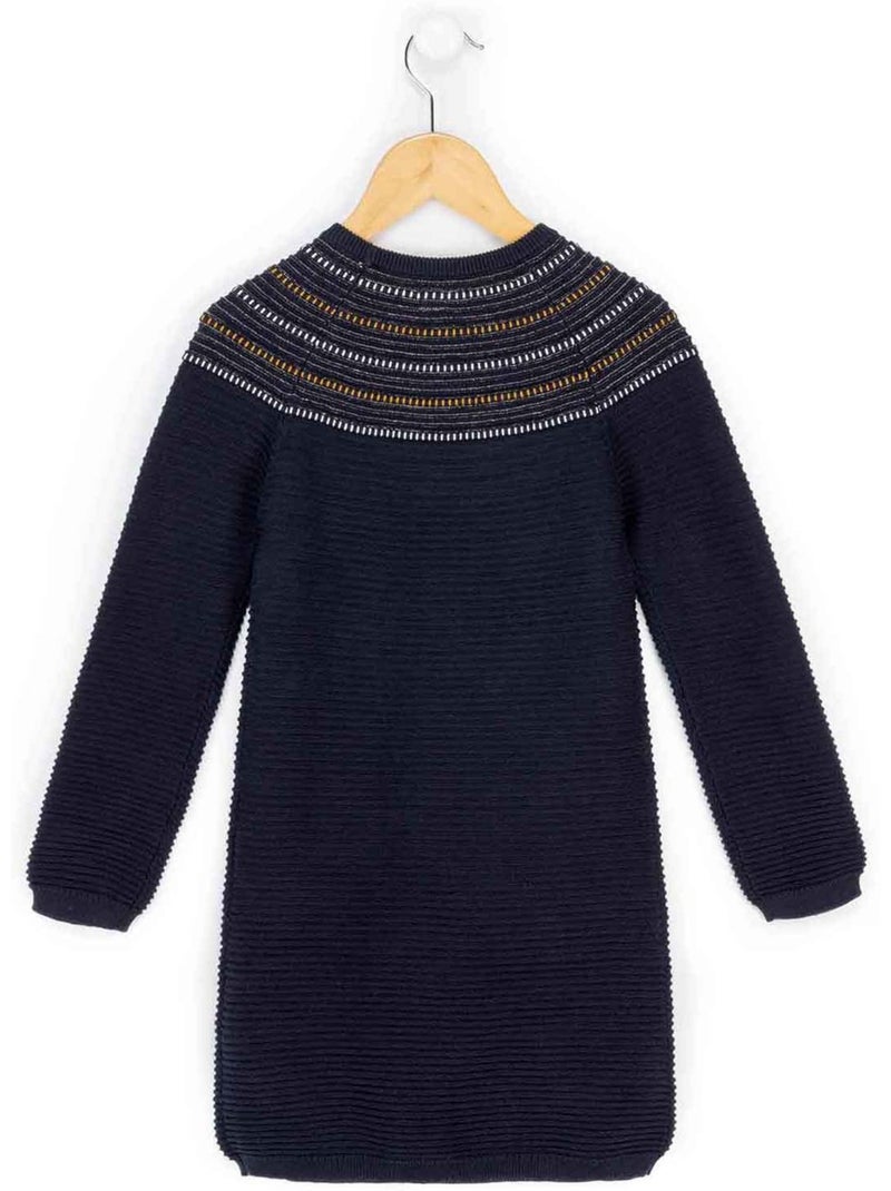Robe manches longues - terre de marins Bleu marine - Kiabi
