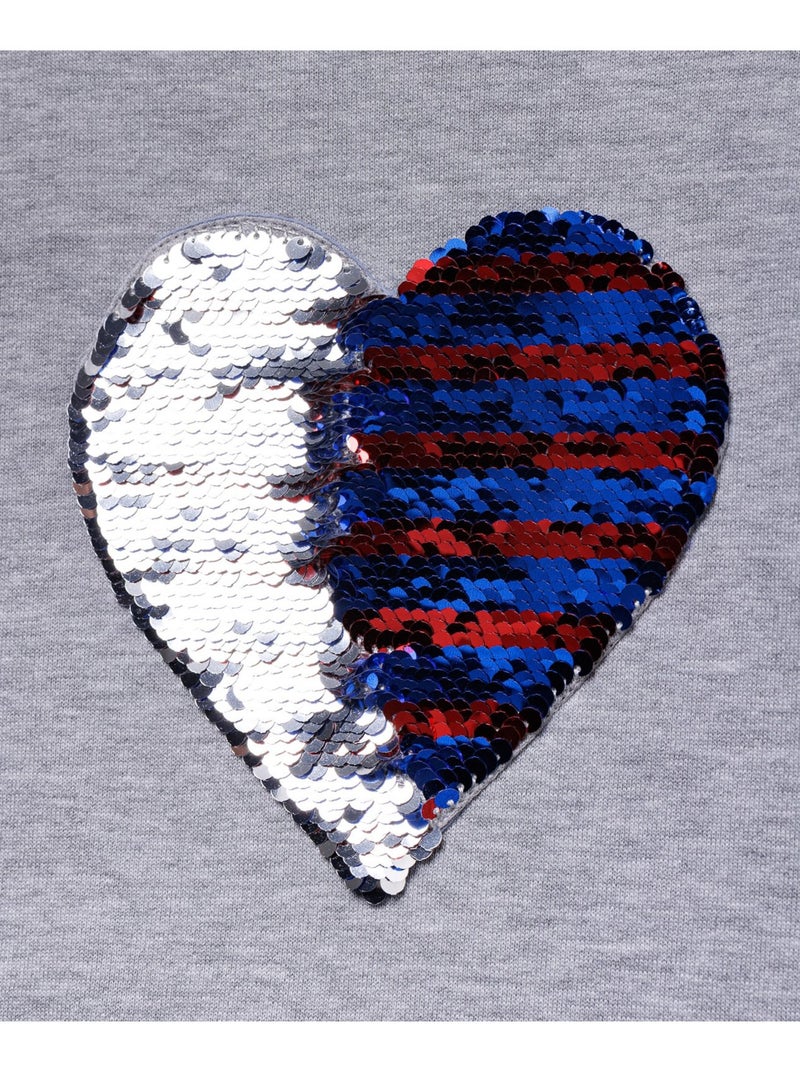 Robe manches longues - Terre de Marins Gris - Kiabi