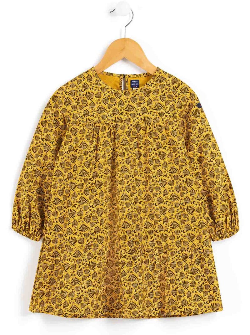 Robe manches longues - Terre de Marins Jaune - Kiabi