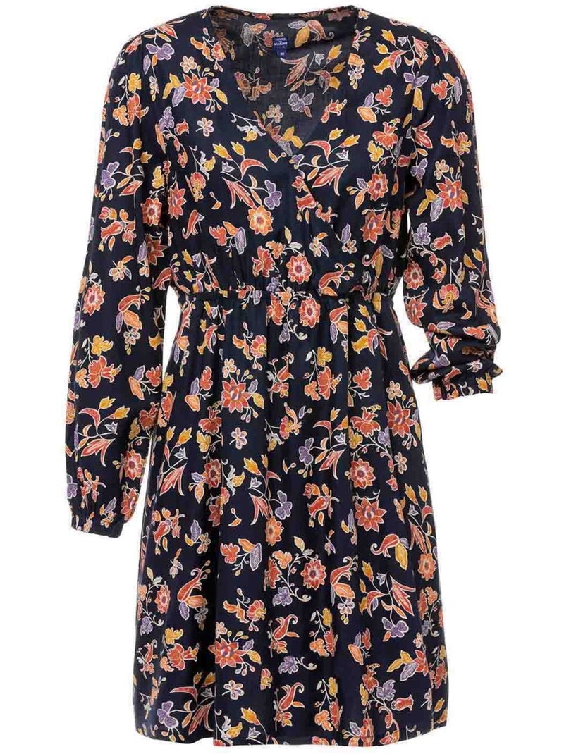 Robe manches longues - Terre de Marins Multicolore - Kiabi