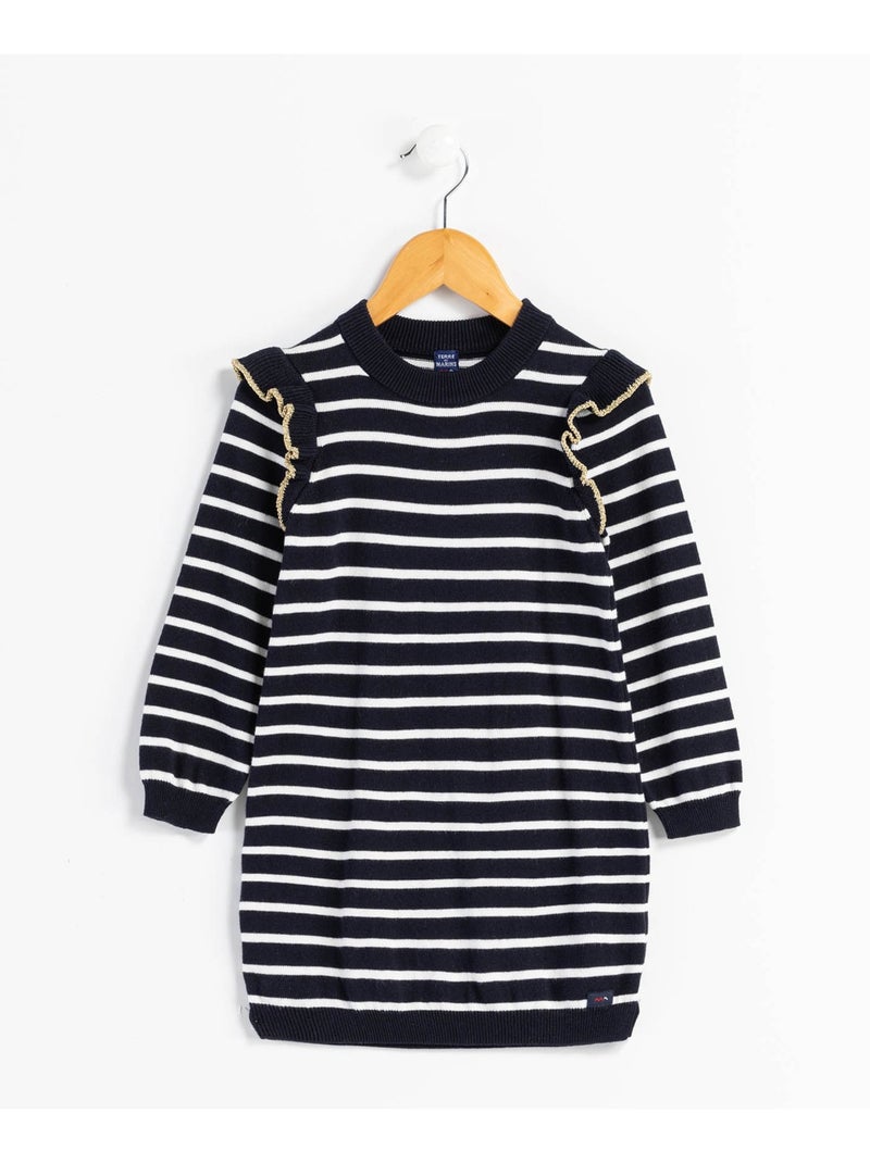 Robe manches longues - Terre de Marins Multicolore - Kiabi