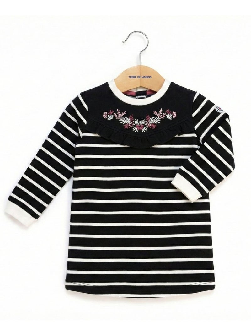Robe manches longues - Terre de Marins Multicolore - Kiabi