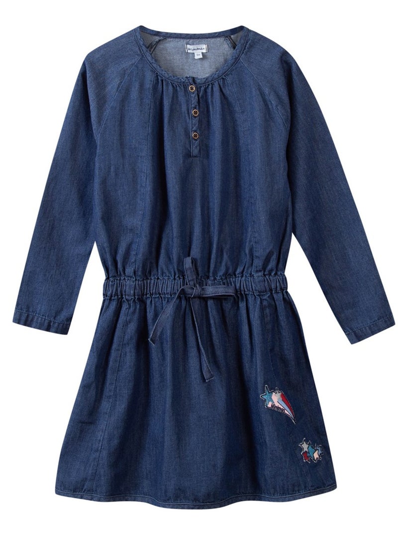 Robe En Jean Manches Longues Gap Kids Pour Fille Taille XL 9/10, Style Décontracté Quotidien
