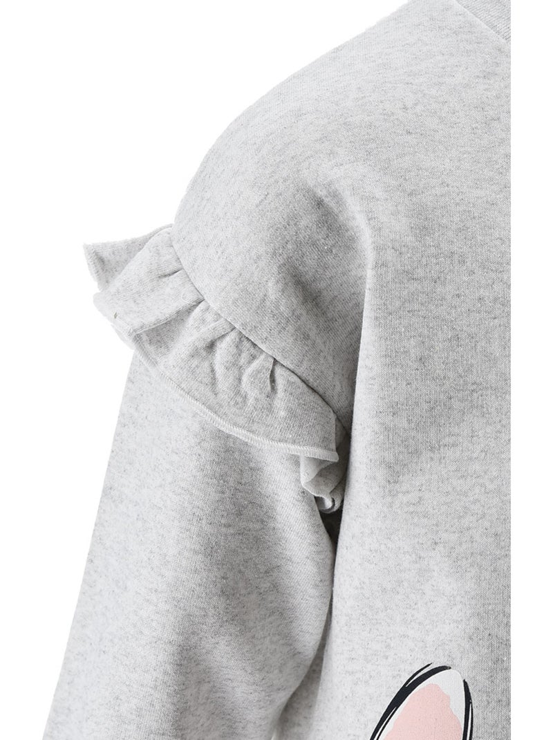 Robe Manches Longues Lilo & Stitch   | Licence Officielle Gris - Kiabi