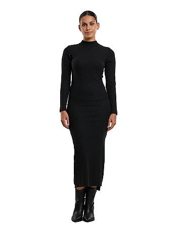 Robe manches longues motif/style côtelé - urban classics