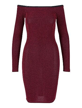 Robe manches longues motif/style paillettes - urban classics