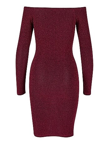 Robe manches longues motif/style paillettes - urban classics