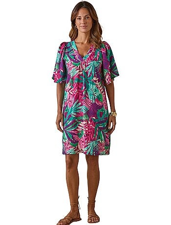 Robe manches papillon - DAXON