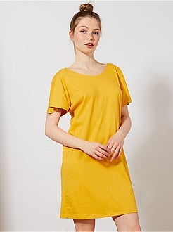 Robe manches papillons - Kiabi