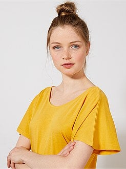 Robe manches papillons - Kiabi