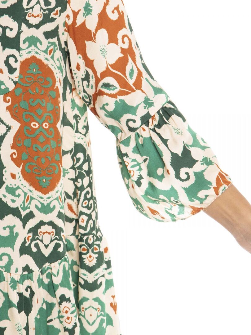 Robe mao ROMY - Gérard Pasquier - Vert - Kiabi - nu€