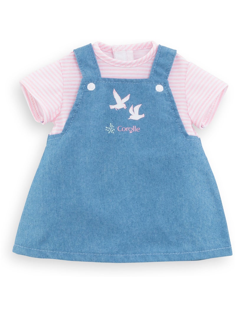 Robe Marinière Bords de Loire pour poupon 36 cm Multicolore - Kiabi