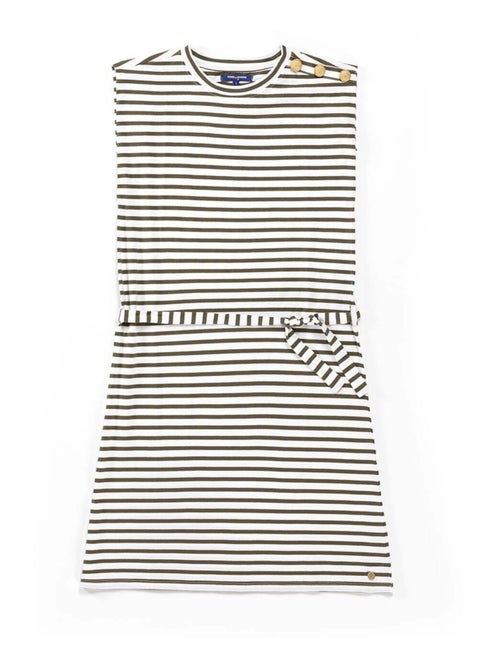 Robe marinière été kaki Femme - Terre de Marins - Kiabi
