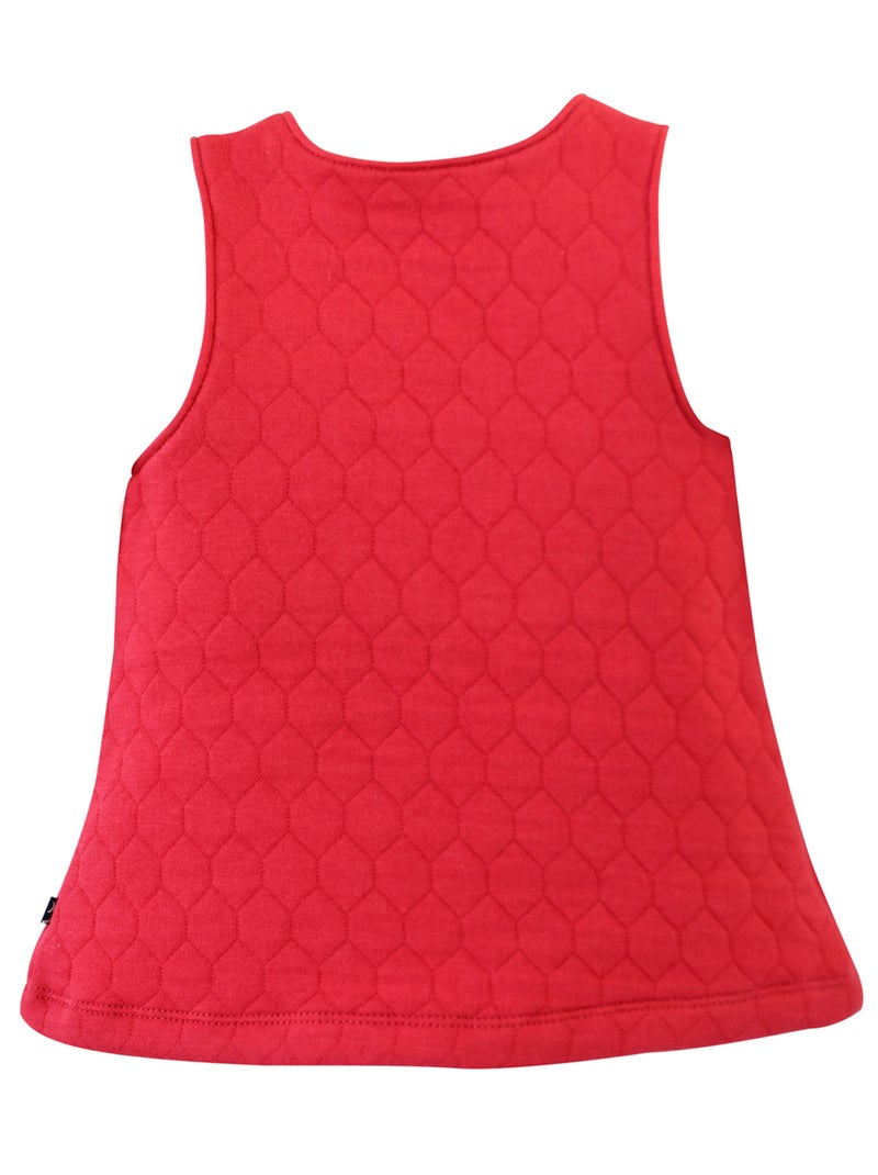 ROBE MATELASSEE BEBE FILLE THEME CAMELIA Rose - Kiabi