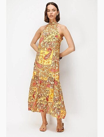 Robe maxi femme mixray