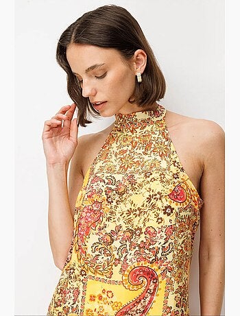 Robe maxi femme mixray