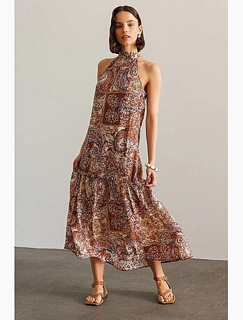 Robe maxi femme mixray