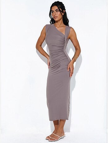 Robe maxi sans manches busem