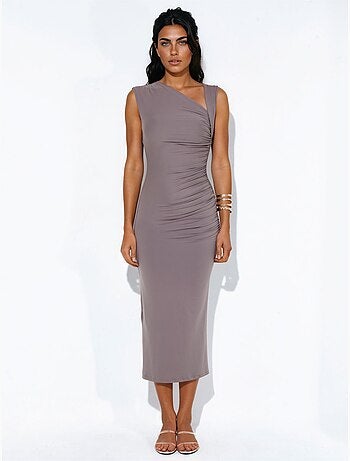 Robe maxi sans manches busem